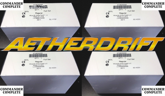 4x AETHERDRIFT Complete Full Set Factory Sealed DFT MTG Magic x4