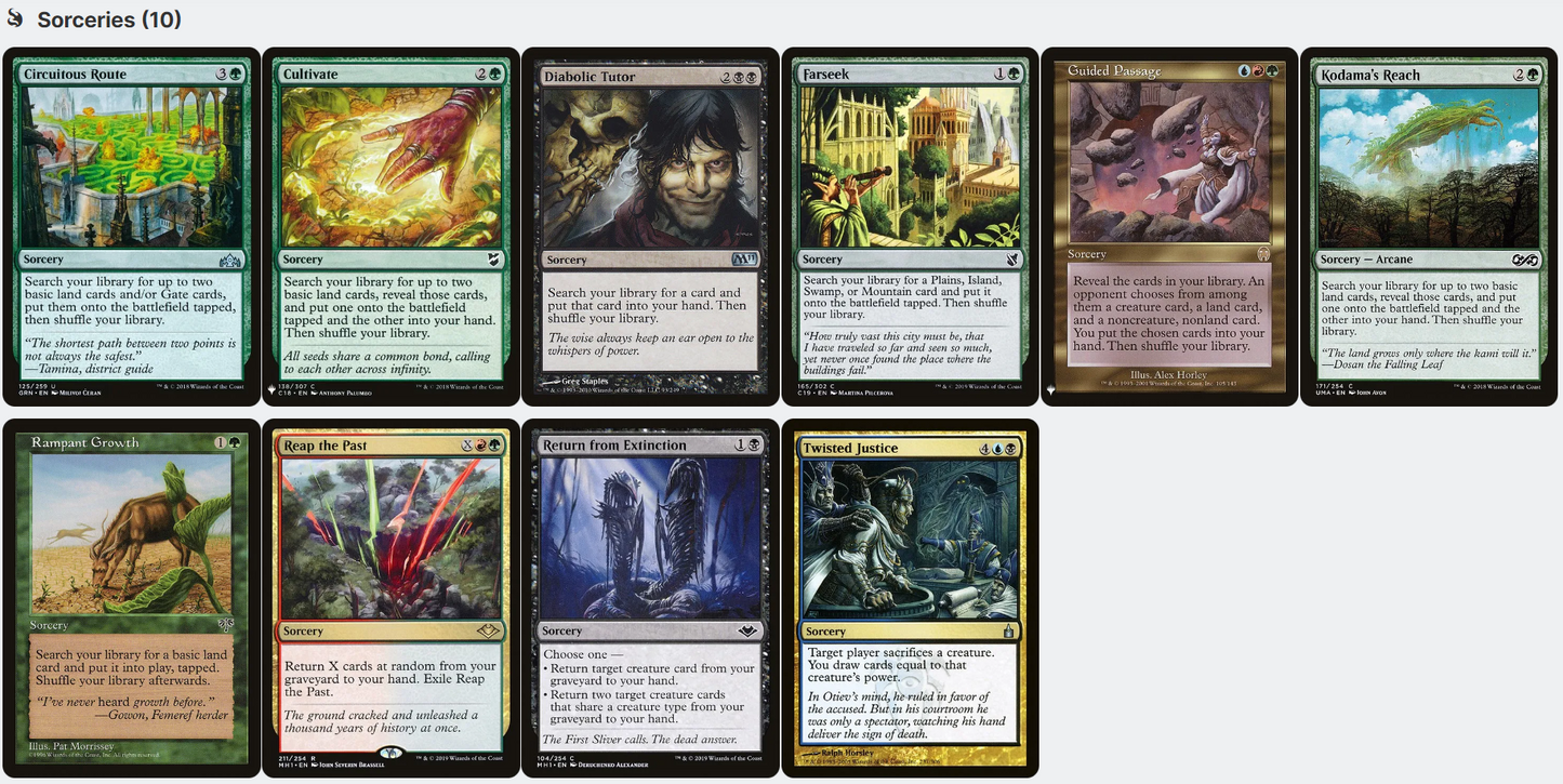 Atogatog Atog Tribal Changelings Sacrifice Magic MTG Commander Deck