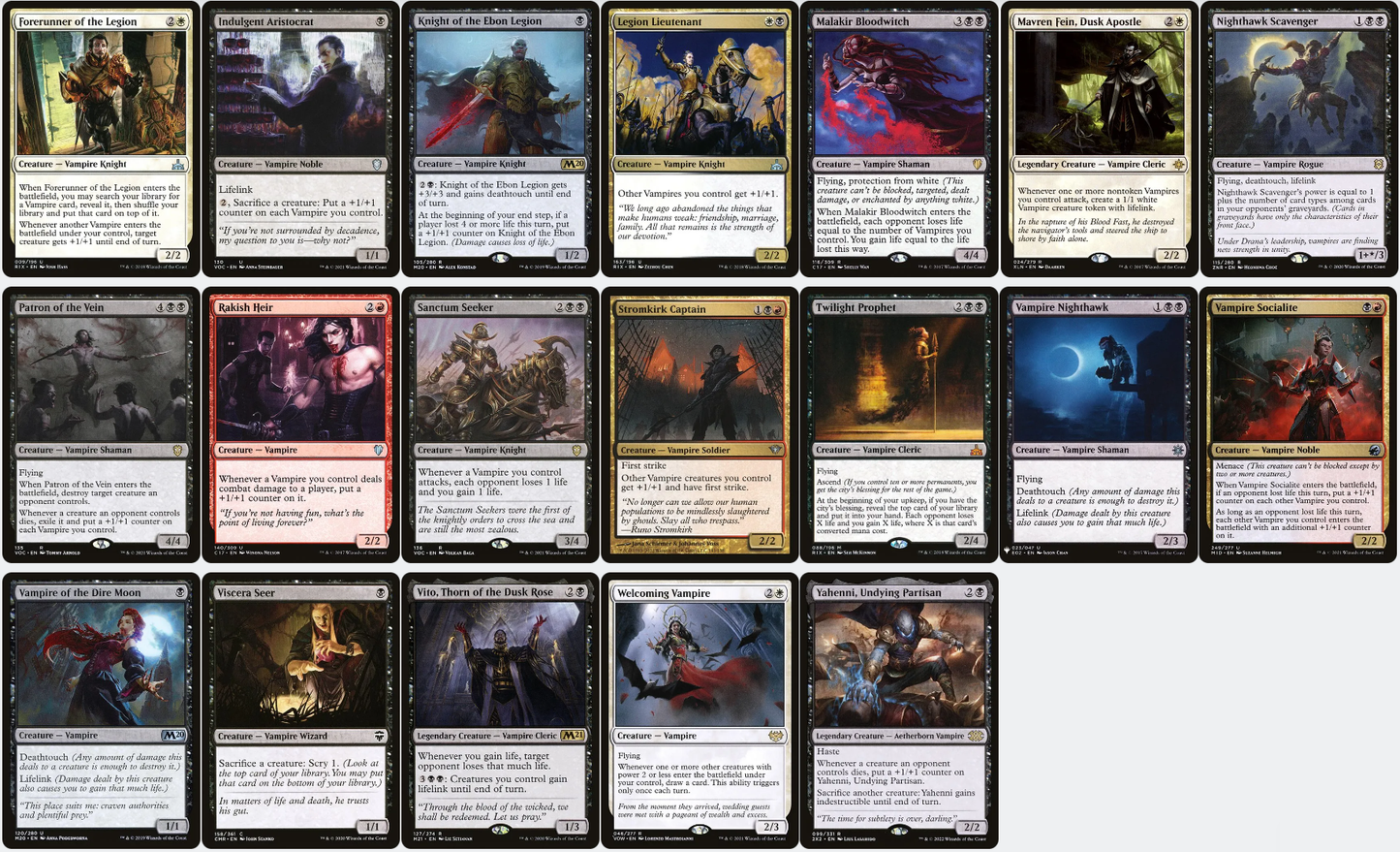 Edgar Markov ELITE Vampire Tribal Magic MTG Custom Commander Deck