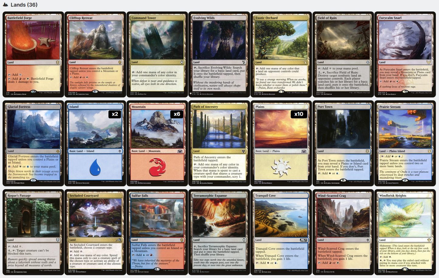 Eowyn, the Shieldmaiden LotR HUMAN TRIBAL Magic MTG Custom Commander Deck