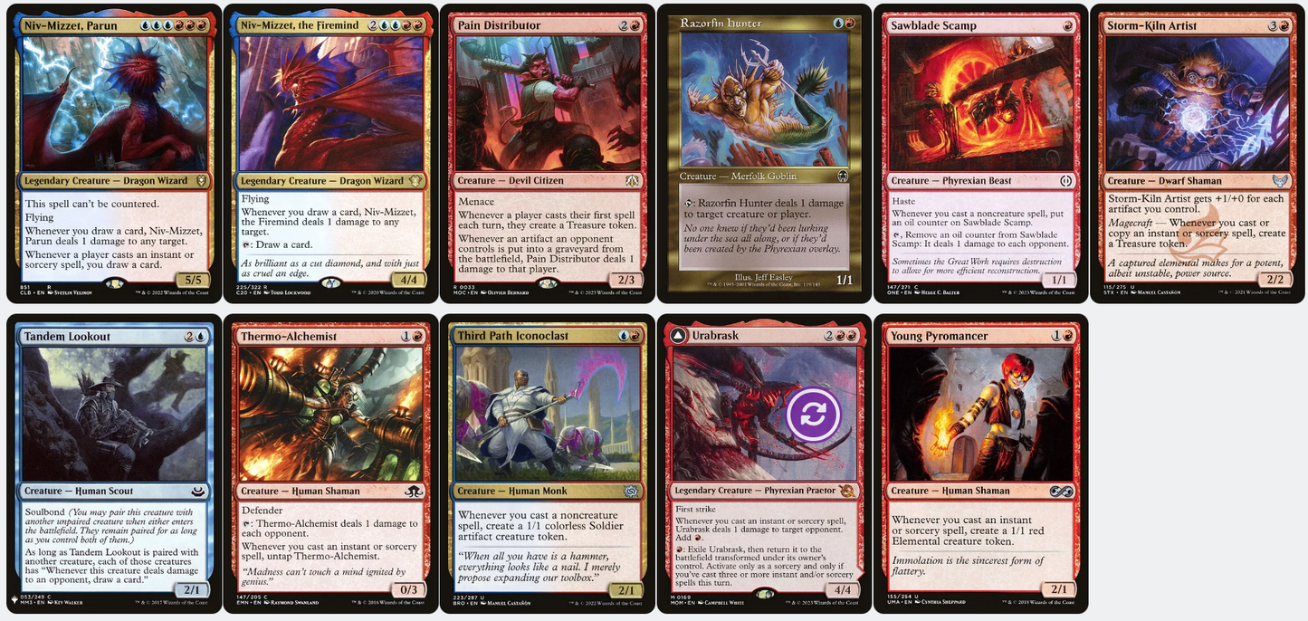 Ghyrson Starn, Kelermorph ELITE Death by 1,000 Pings Magic MTG Commander Deck