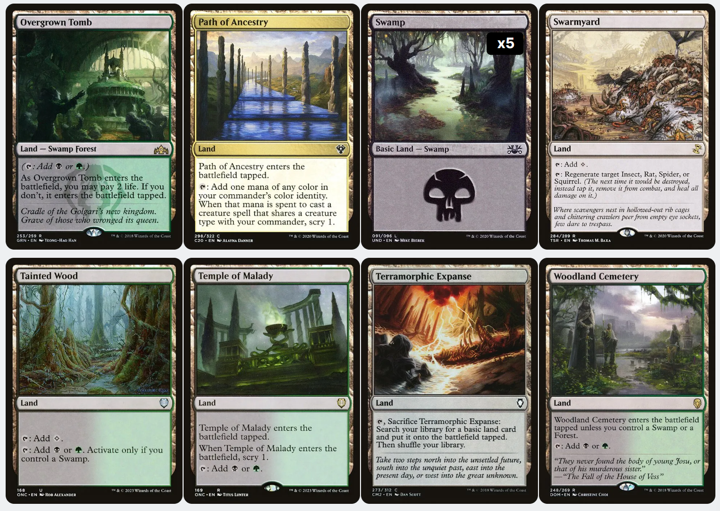 Ishkanah, Grafwidow ELITE Spider Tribal Tokens Delirium Magic MTG Commander Deck