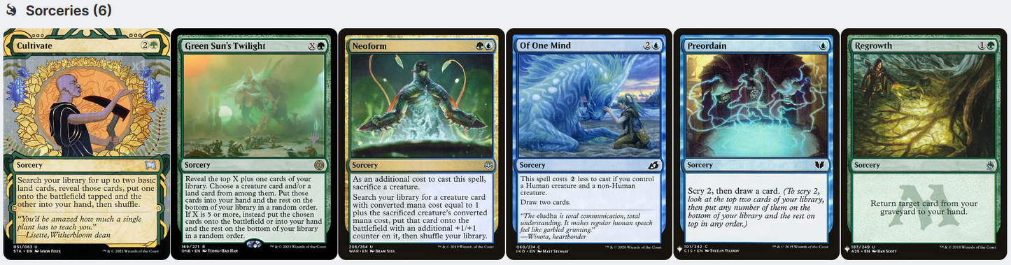 Kinnan, Bonder Prodigy MANA ROCKS Magic MTG Custom Commander Deck