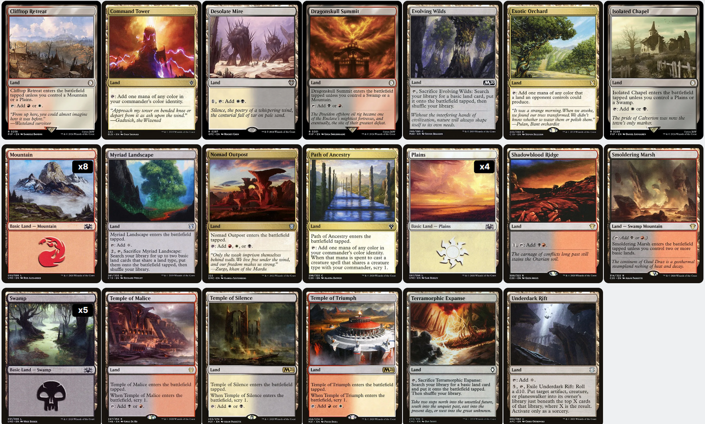 Mr. House, President and CEO DICE ROLLS TREASURE Fallout Magic MTG Custom Commander Deck