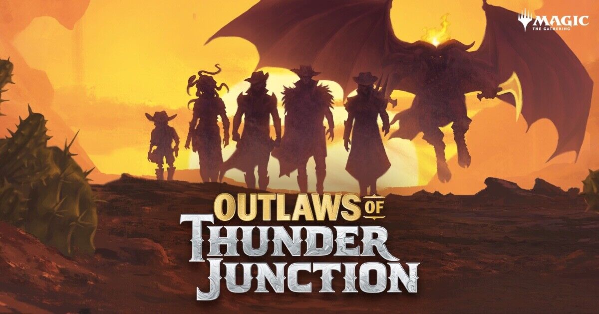 OUTLAWS OF THUNDER JUNCTION Complete Full Set Sealed Magic the Gathering MTG OTJ