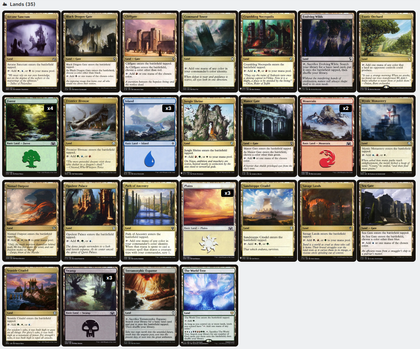 Ramos, Dragon Engine GOLD SPELLS MUTATE 5c Magic Mtg Custom Commander Deck