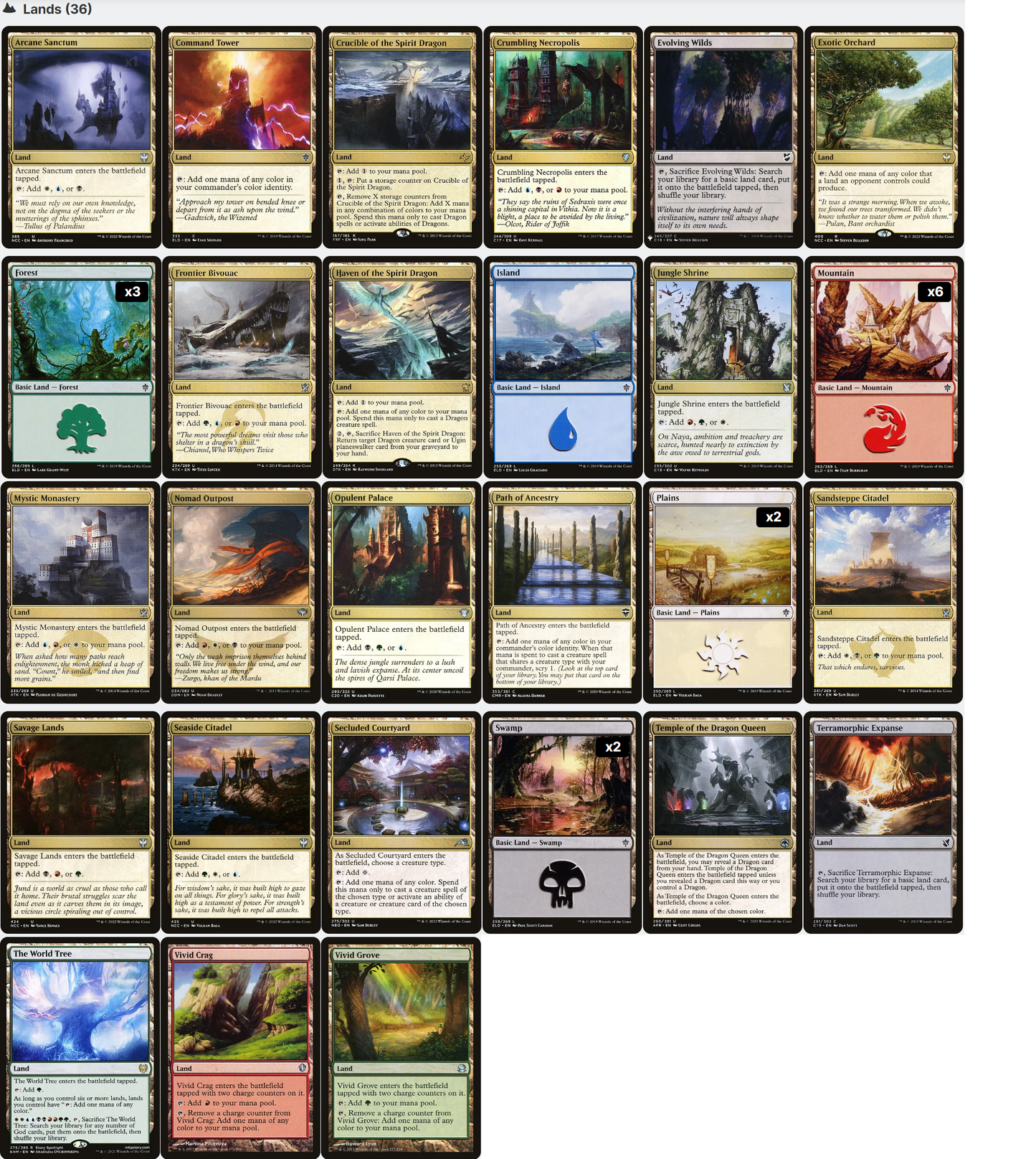 The Ur-Dragon ULTIMATE Dragon Tribal Five-Color Magic MTG Commander Deck