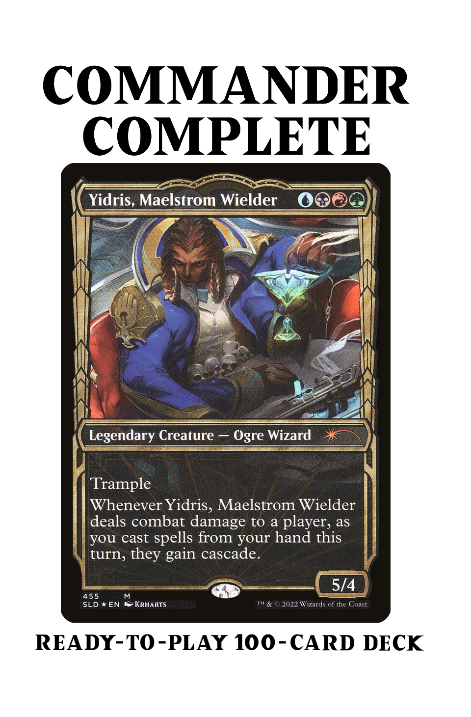 Yidris, Maelstrom Wielder CASCADE SUSPEND Free Spells Magic MTG Custom CommanderComplete Yidris, Maelstrom Wielder CASCADE SUSPEND Free Spells Magic MTG Custom CommanderComplete