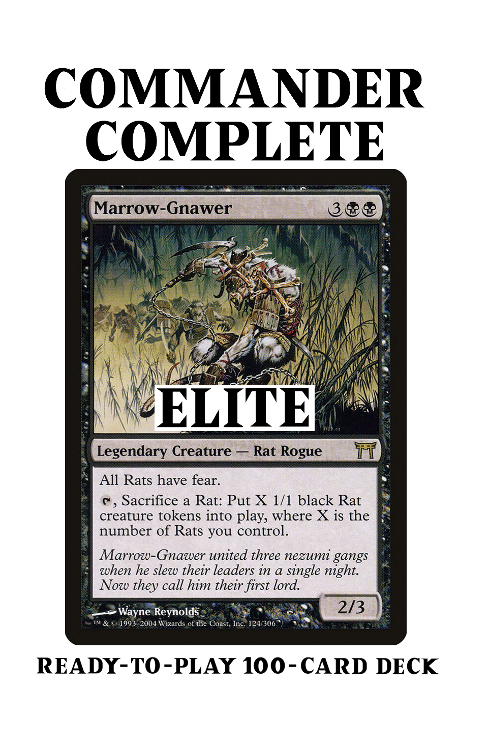 Marrow-Gnawer ELITE Rat Tribal Tokens Magic MTG EDH Custom Commander D CommanderComplete Marrow-Gnawer ELITE Rat Tribal Tokens Magic MTG EDH Custom Commander D CommanderComplete