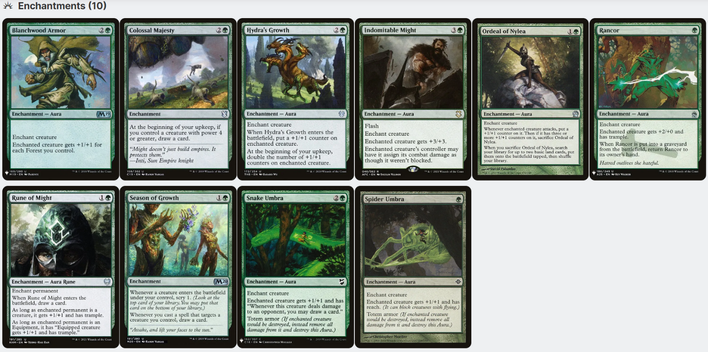 Legolas, Master Archer LotR SPELLS THAT TARGET Magic MTG Custom Commander Deck