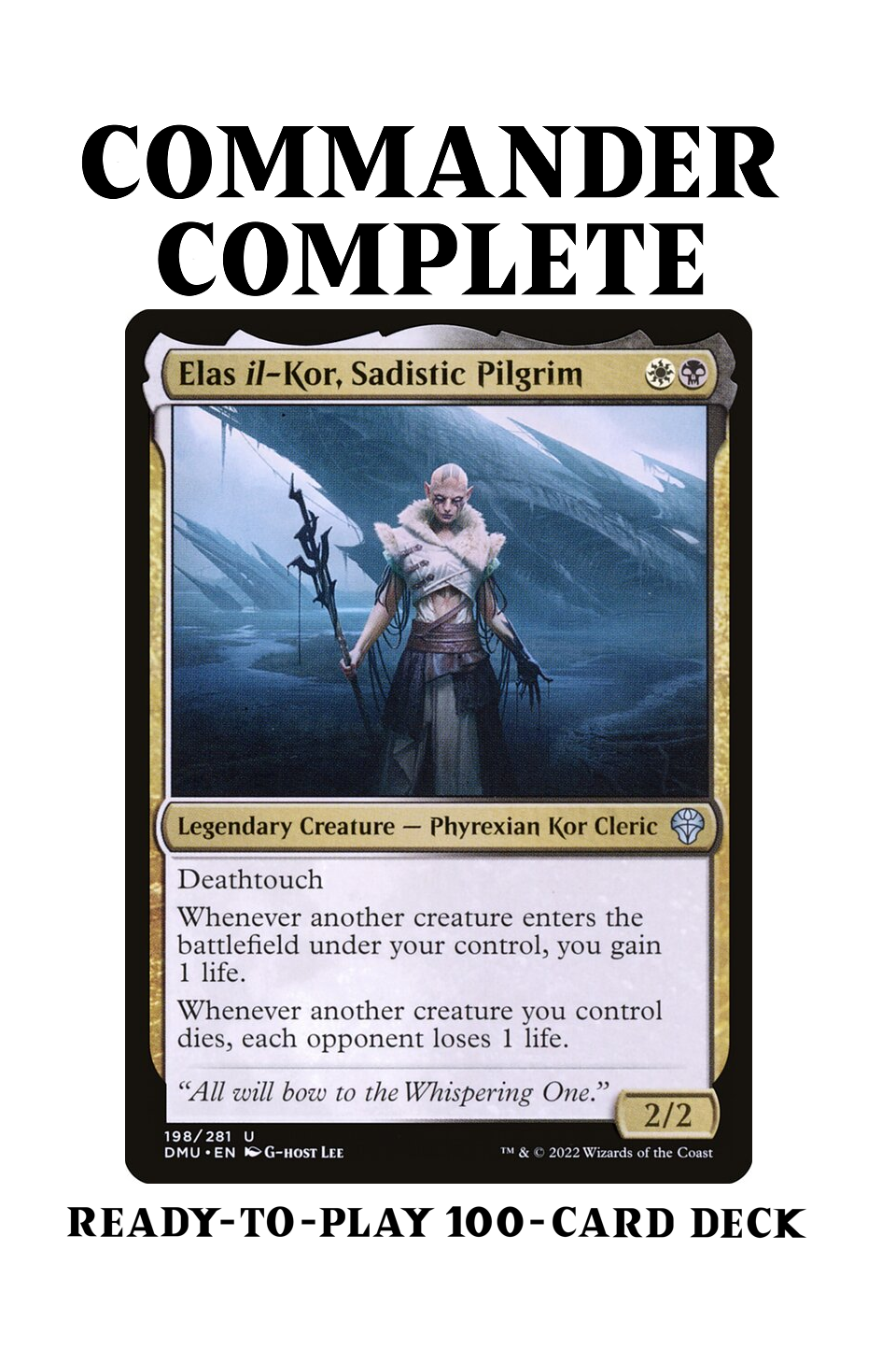 Elas il-Kor, Sadistic Pilgrim Creature Sacrifice Life Drain Magic MTG CommanderComplete Elas il-Kor, Sadistic Pilgrim Creature Sacrifice Life Drain Magic MTG CommanderComplete