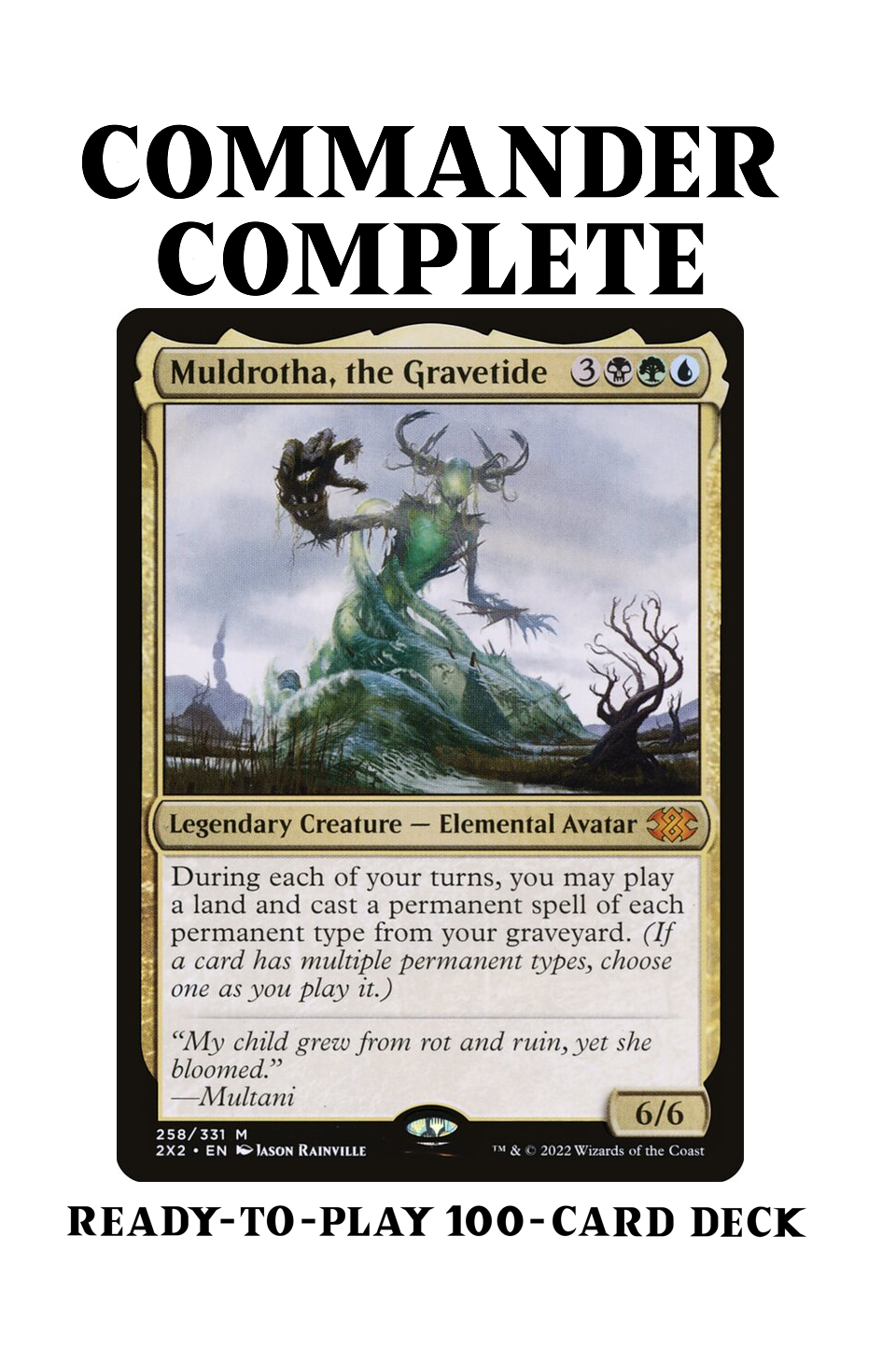 Muldrotha, the Gravetide Graveyard Recursion Sultai Magic MTG Commande CommanderComplete Muldrotha, the Gravetide Graveyard Recursion Sultai Magic MTG Commande CommanderComplete