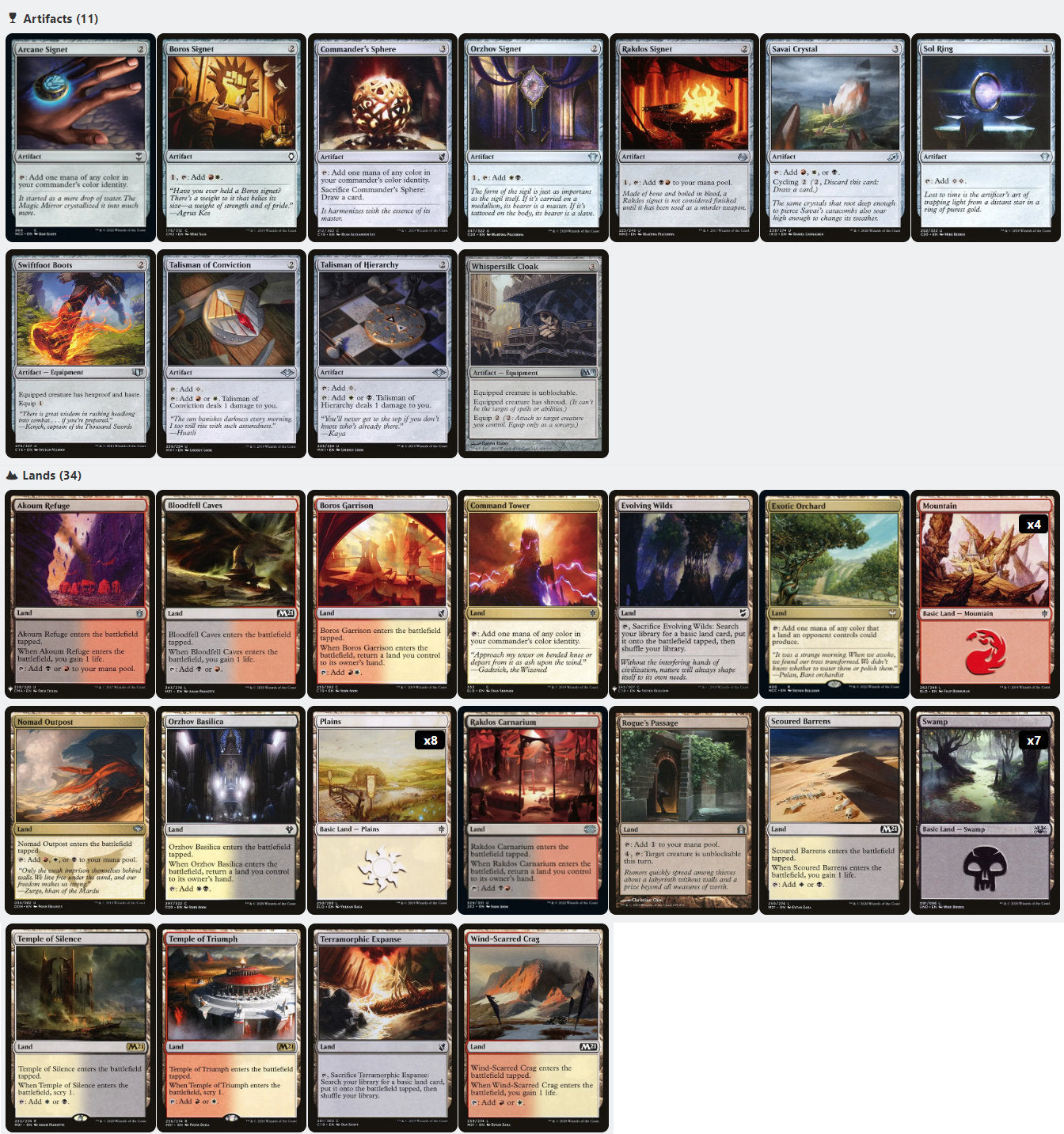 Kaalia of the Vast Angels Demons Dragons Magic MTG Commander Deck