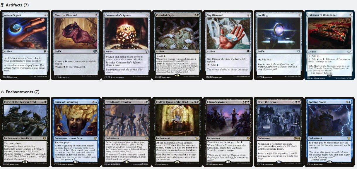 Wilhelt, the Rotcleaver  Zombie Tribal Token Sacrifice Magic MTG Commander Deck