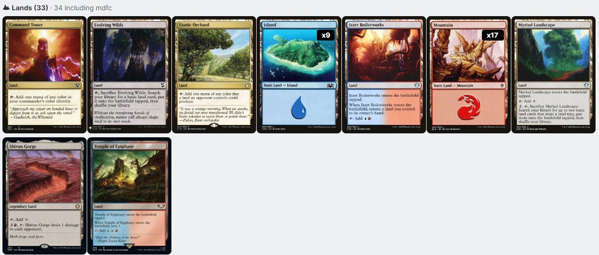 Ghyrson Starn, Kelermorph : Pinging One Damage Death by a Thousand Stings Commander Deck Magic MTG EDH