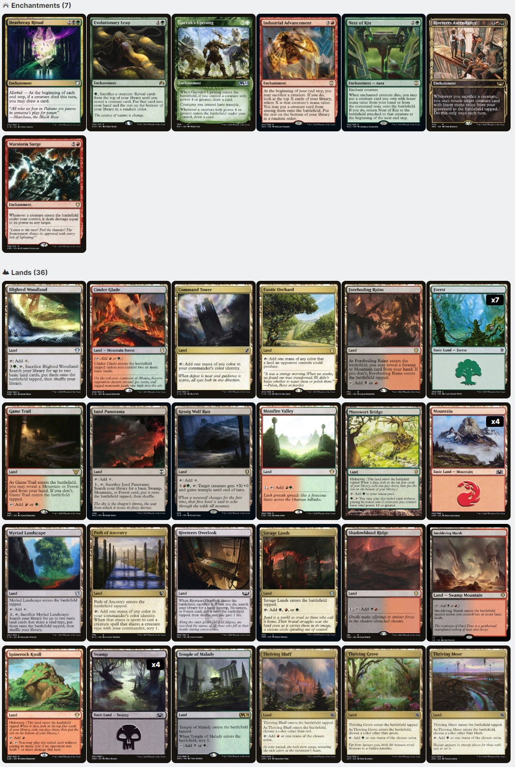 Henzie "Toolbox" Torre Blitz! Haste Creatures Magic MTG Commander Deck