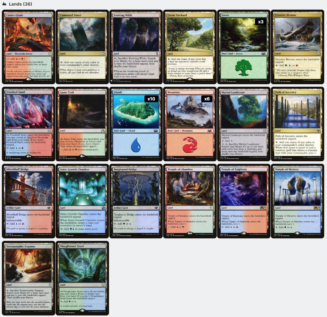 Rashmi and Ragavan TREASURE Magic MtG Commander Deck