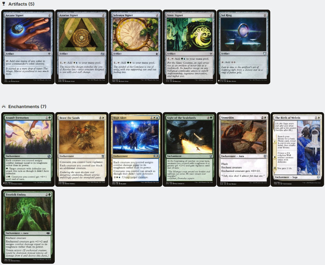 Arcades, the Strategist WALLS TOUGHNESS Matters Magic Mtg Custom Commander Deck