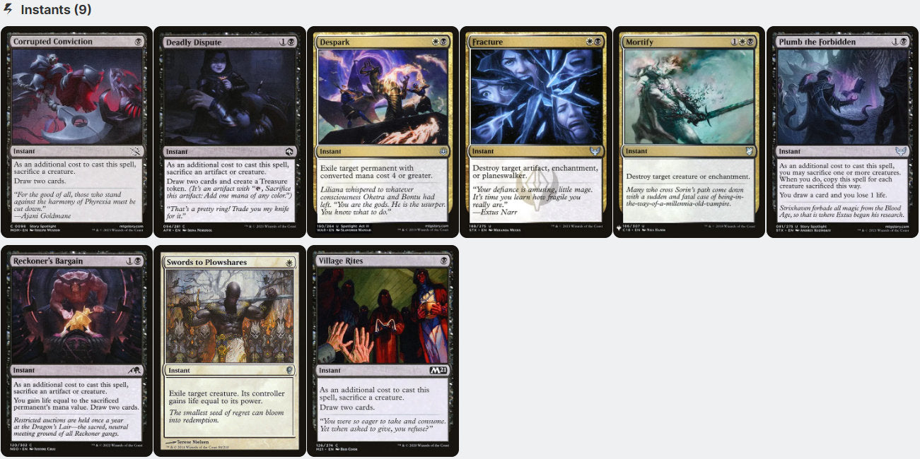 Teysa Karlov Creature Sacrifice Tokens Magic MTG Commander Deck