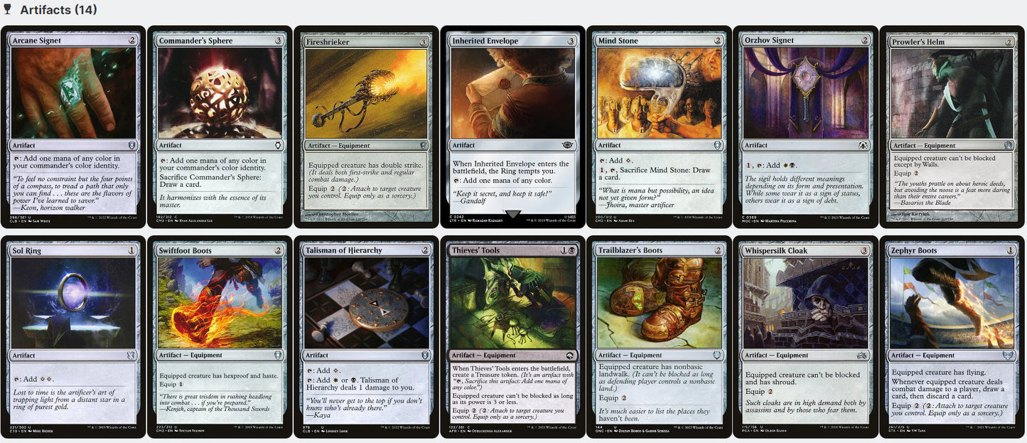 Frodo, Sauron's Bane LotR The Ring Tempts You Magic Mtg Custom Commander Deck