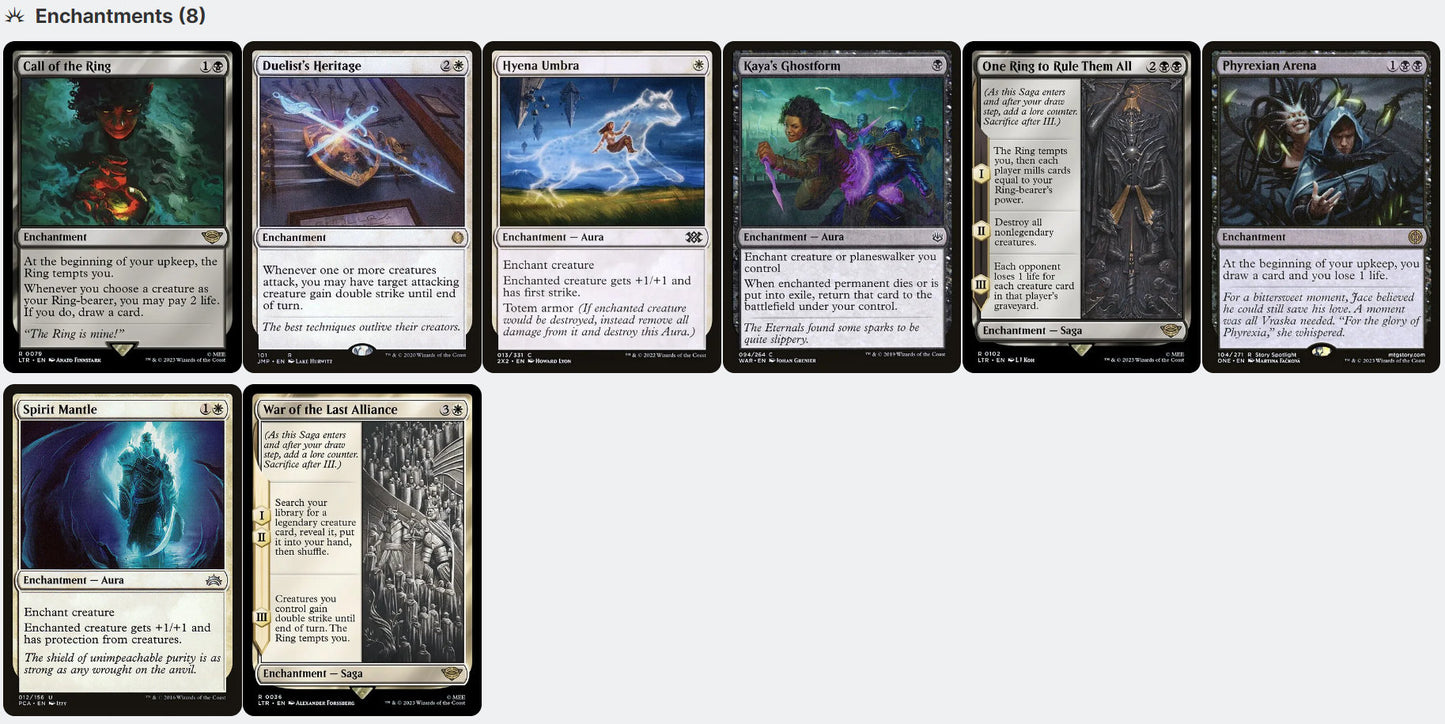 Frodo, Sauron's Bane LotR The Ring Tempts You Magic Mtg Custom Commander Deck