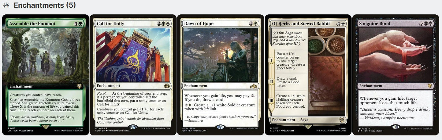 Merry and Pippin, Warden of Isengard PARTNERS Lotr LIFEGAIN Magic MTG Custom Commander Deck