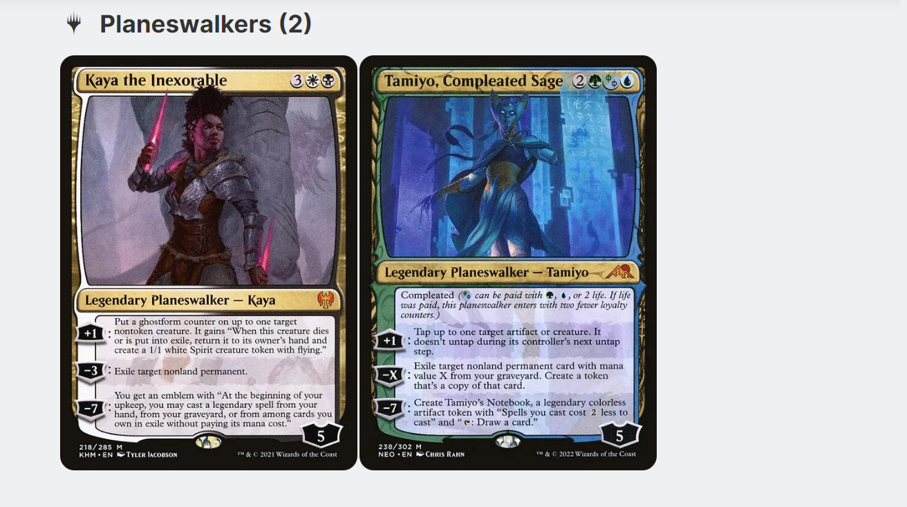 Esika, God of the Tree/The Prismatic Bridge 5C Magic MTG Custom Commander Deck