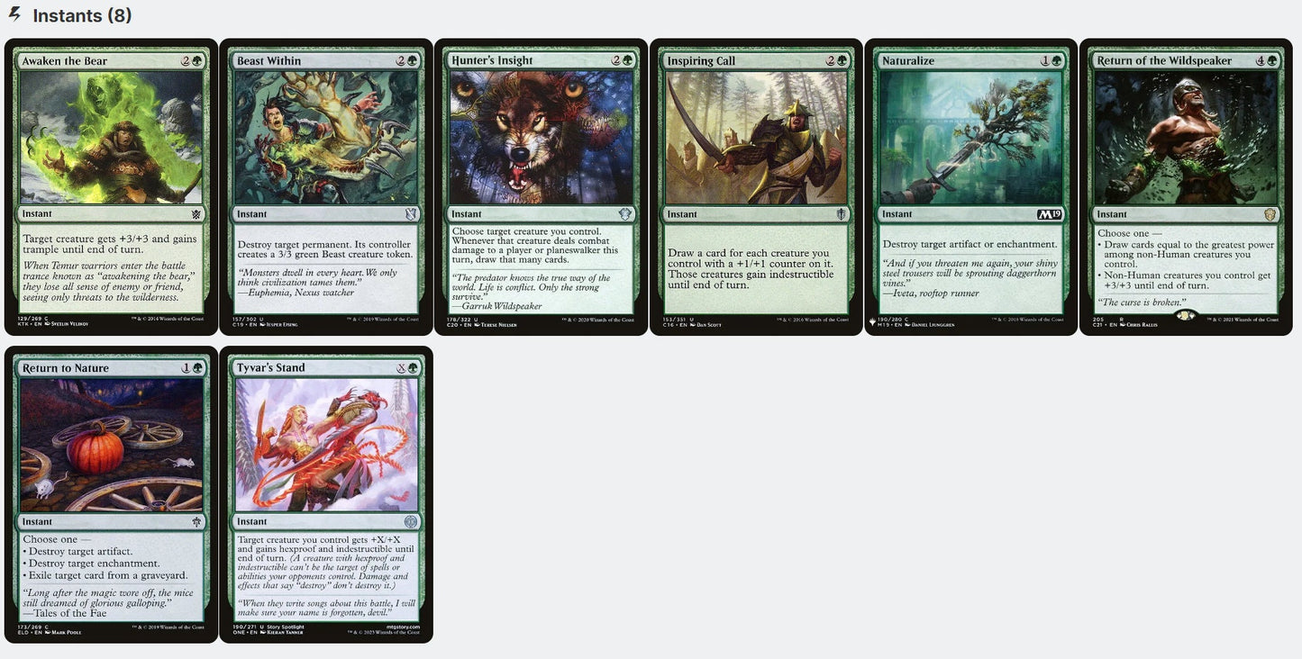 Ayula, Queen Among Bears BEAR TRIBAL Magic MTG Custom Commander Deck