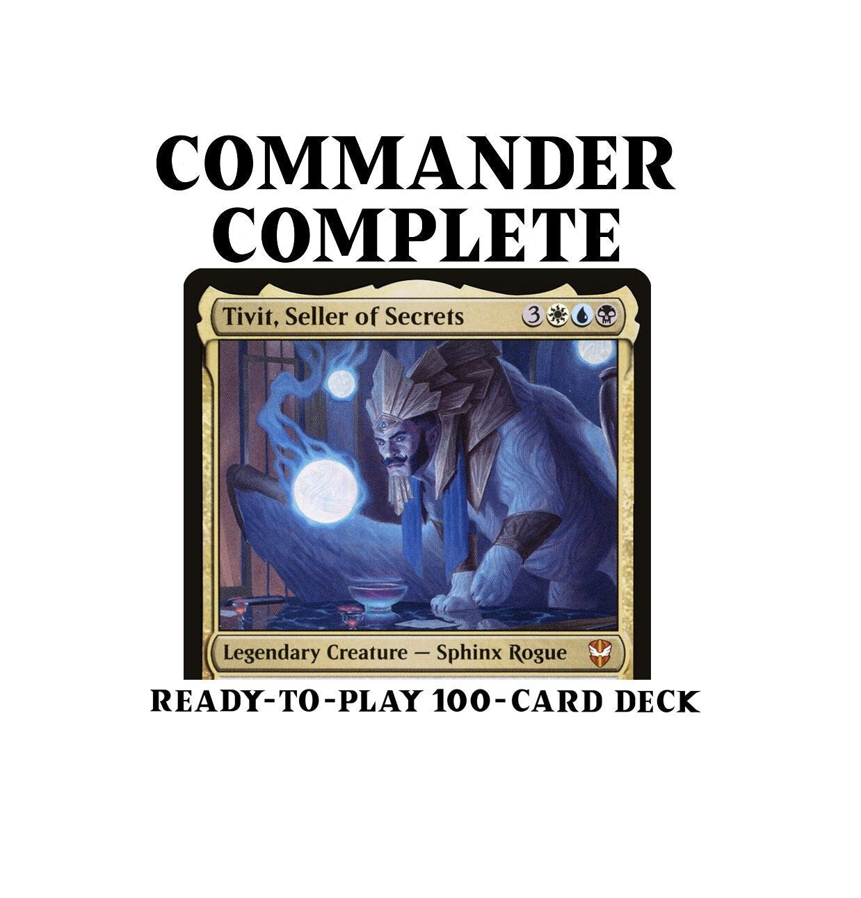 Tivit, Seller of Secrets RIGGED VOTING TOKENS Magic Mtg Custom Command CommanderComplete Tivit, Seller of Secrets RIGGED VOTING TOKENS Magic Mtg Custom Command CommanderComplete