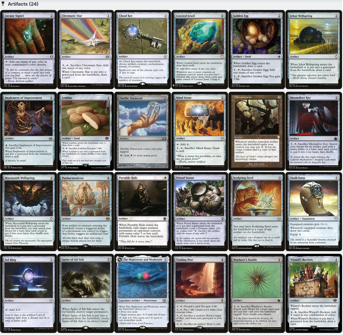 Gandalf the White LotR DOUBLE TRIGGERS Magic MTG Custom Commander Deck