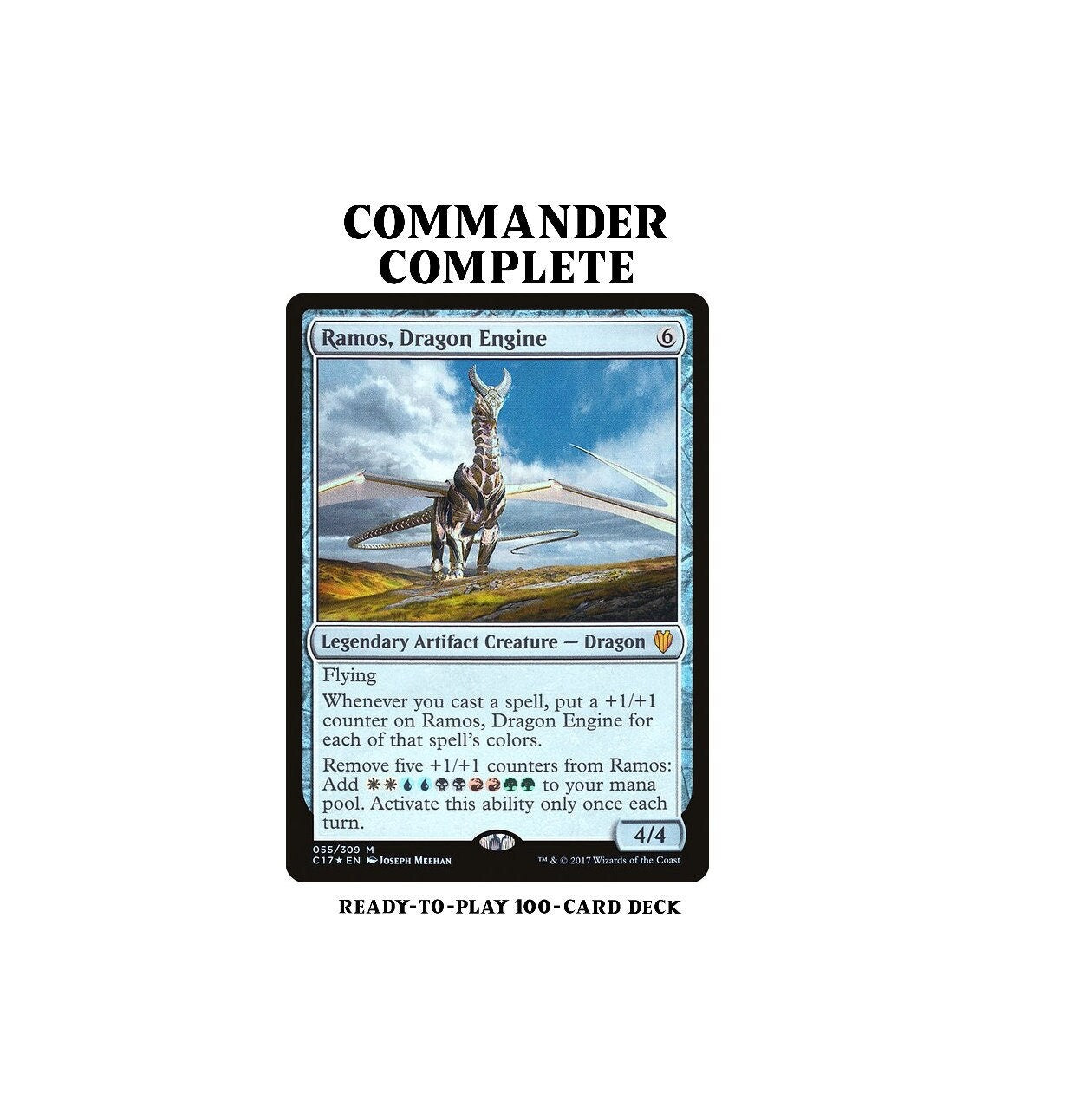Ramos, Dragon Engine GOLD SPELLS MUTATE 5c Magic Mtg Custom Commander CommanderComplete Ramos, Dragon Engine GOLD SPELLS MUTATE 5c Magic Mtg Custom Commander CommanderComplete