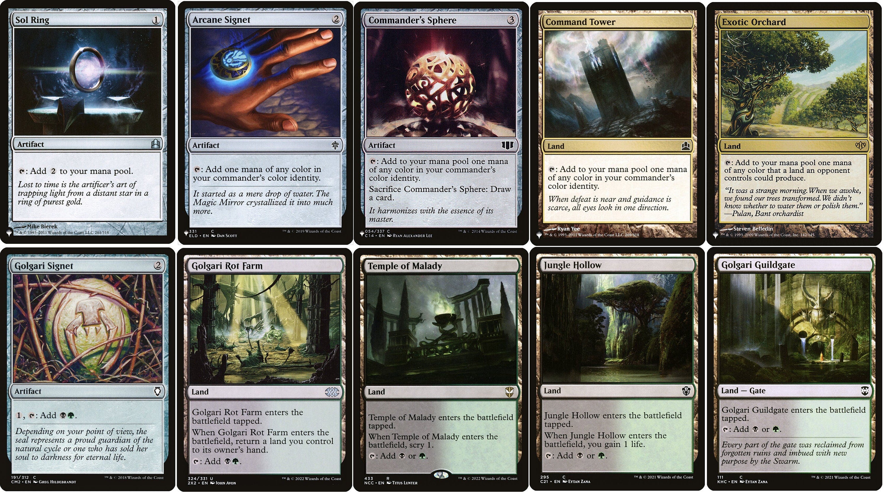 mtg golgari commander deck GOLGARI Commander Deck Builder Starter Pack Kit Black/Green MANA Lands – CommanderComplete
