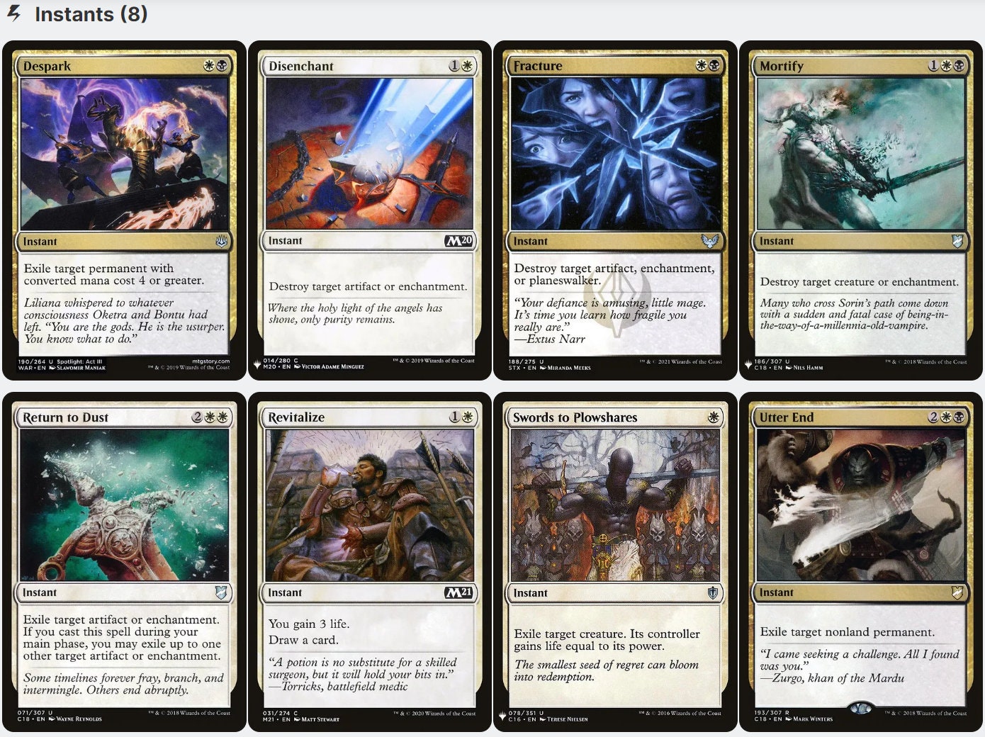 Liesa, Shroud of Dusk LIFE DRAIN LIFEGAIN Tax Magic Mtg Custom Commander Deck