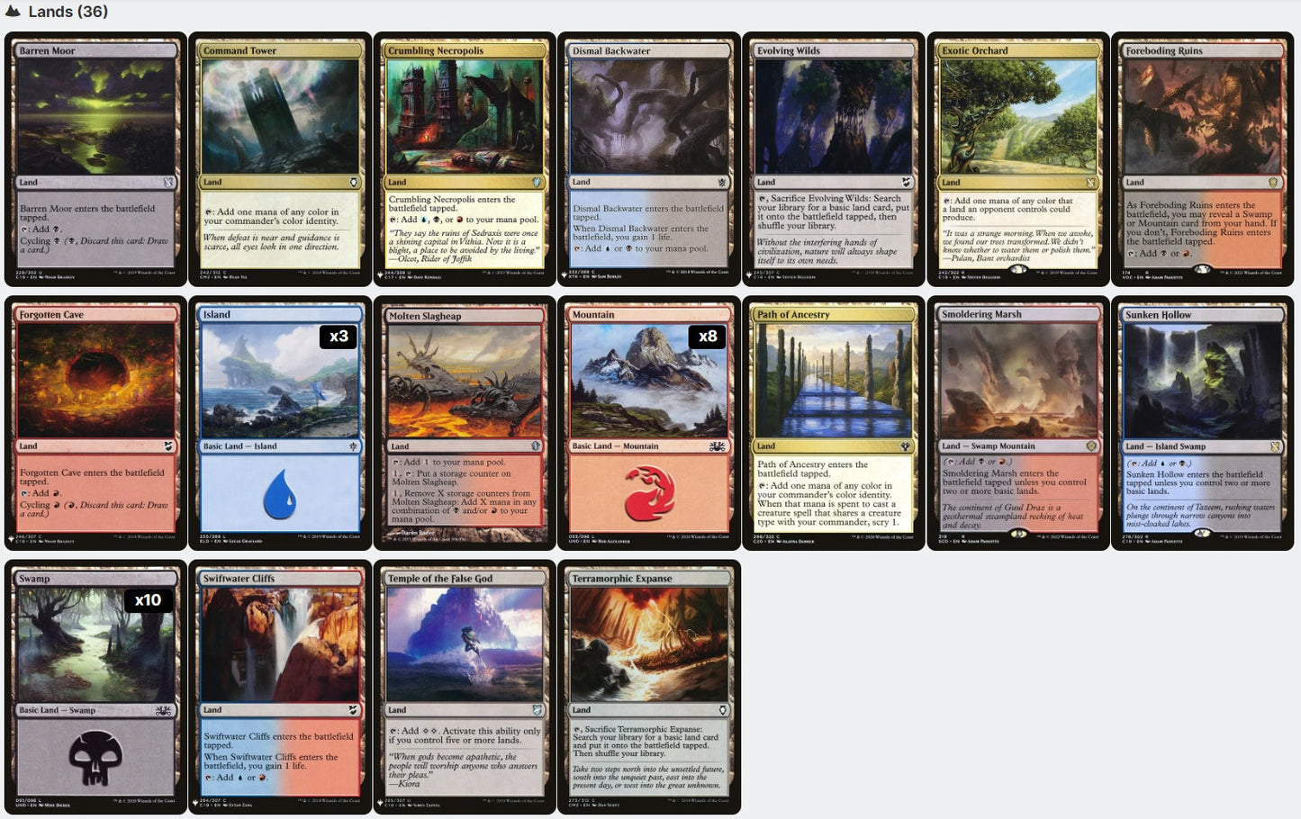 Be'lakor, the Dark Master DEMONS Warhammer 40k Magic MTG Custom Commander Deck