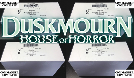 4x DUSKMOURN: House of Horror Complete Full Set Factory Sealed DSK MTG Magic the Gathering *PRESALE*