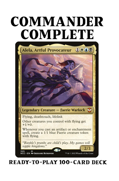 Alela, Artful Provocateur FLYING TOKENS SPELLS Magic MTG Custom Comman ...