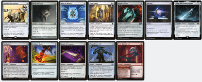 Ardenn, Intrepid Archaeologist and Rograkh, Son of Rohgahh PARTNERS EQUIPMENT Magic MTG Custom Commander Deck