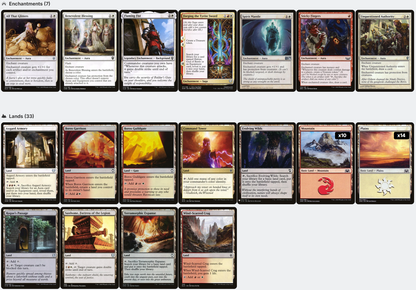 Ardenn, Intrepid Archaeologist and Rograkh, Son of Rohgahh PARTNERS  EQUIPMENT Magic MTG Custom Commander Deck