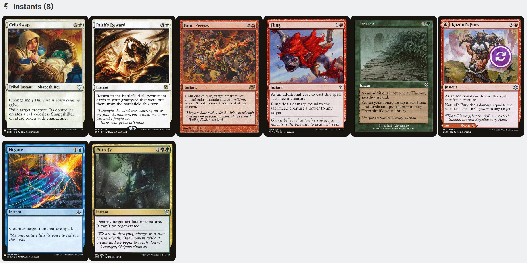 20x Atog Creature Cards - Odyssey - Magic MTG - Mixed NM/SP/MP - 4 Of Each