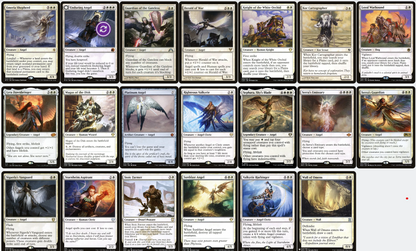 Avacyn, Angel of Hope ANGEL TRIBAL Magic MTG Custom Commander Deck Avacyn, Angel of Hope ANGEL TRIBAL Magic MTG Custom Commander Deck