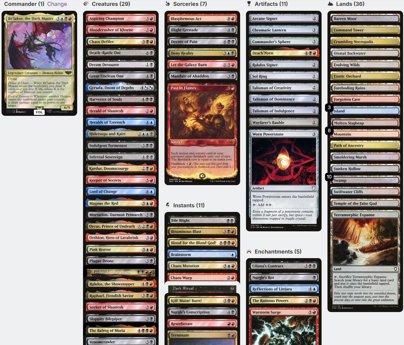 Be'lakor, the Dark Master DEMONS Warhammer 40k Magic MTG Custom Comman CommanderComplete Be'lakor, the Dark Master DEMONS Warhammer 40k Magic MTG Custom Comman CommanderComplete