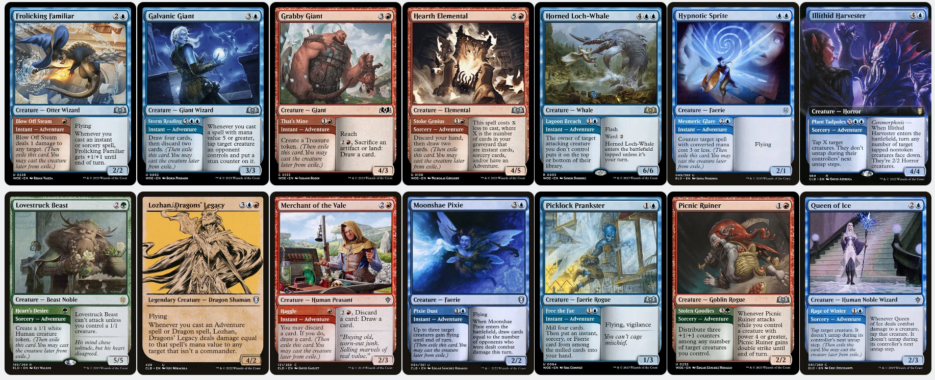 Beluna Grandsquall ADVENTURES Wilds of Eldraine Magic MTG Custom Comma CommanderComplete Beluna Grandsquall ADVENTURES Wilds of Eldraine Magic MTG Custom Comma CommanderComplete