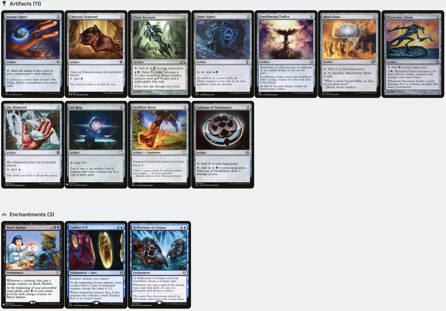 Captain N'ghathrod Horror Tribal Mill Magic MTG Commander Deck