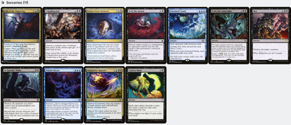 Captain N'ghathrod Horror Tribal Mill Magic MTG Commander Deck