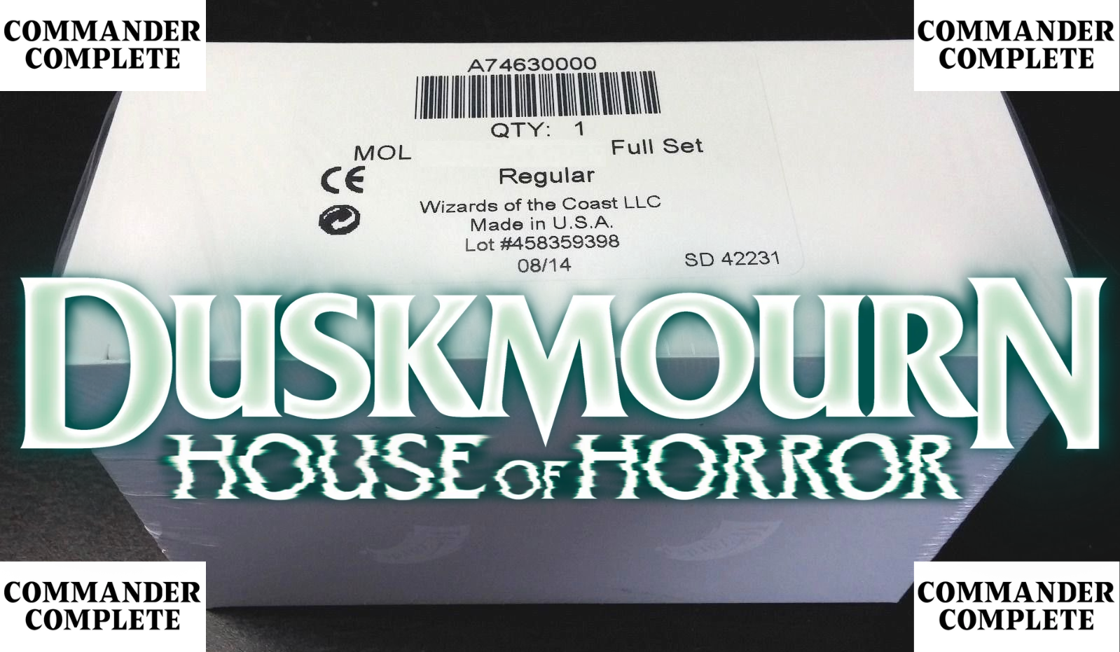 DUSKMOURN: House of Horror Complete Full Set Factory Sealed DSK MTG Ma CommanderComplete DUSKMOURN: House of Horror Complete Full Set Factory Sealed DSK MTG Ma CommanderComplete