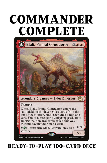 Etali, Primal Conqueror Free Spells and Copies Magic MTG Commander Deck