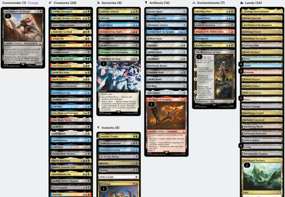 Ezio Auditore da Firenze ASSASSINS Magic MTG Custom Commander Deck