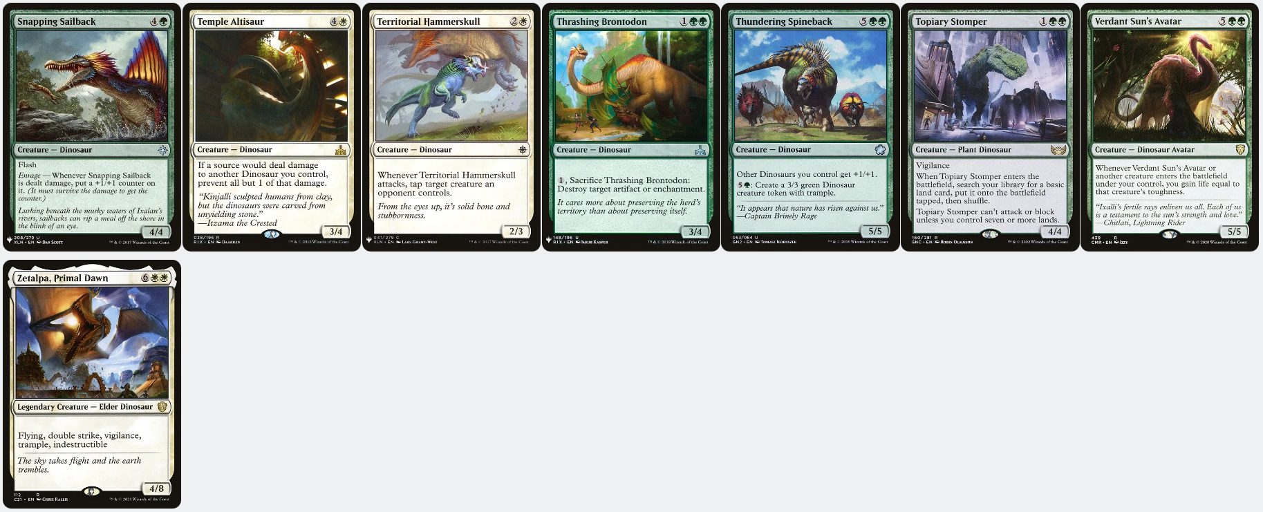 Gishath, Sun's Avatar DINOSAUR Tribal Magic MTG Commander Deck Gishath, Sun's Avatar DINOSAUR Tribal Magic MTG Commander Deck
