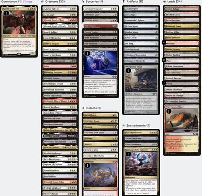 Kaalia of the Vast Angels Demons Dragons Magic MTG Commander Deck