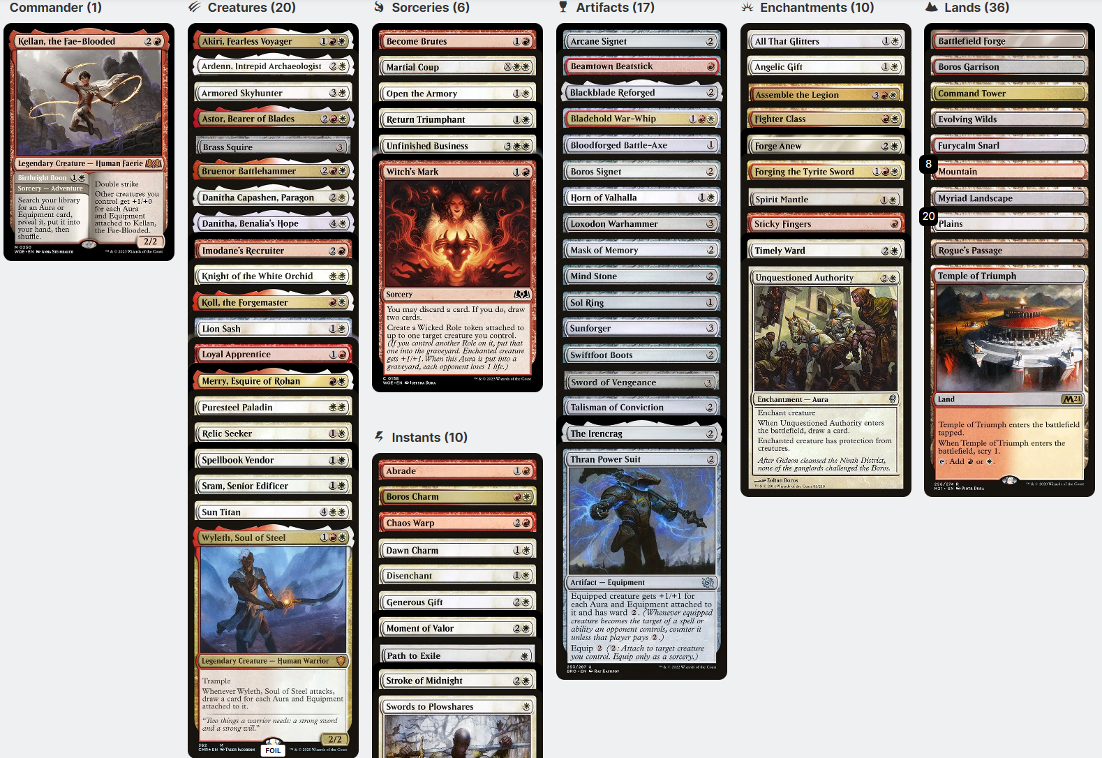 Kellan, the Fae-Blooded AURA and EQUIPMENT WoE Magic MTG Custom Comman CommanderComplete Kellan, the Fae-Blooded AURA and EQUIPMENT WoE Magic MTG Custom Comman CommanderComplete
